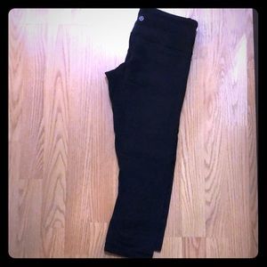 Lululemon Wunder Under Crop Yoga Pants/Leggings
